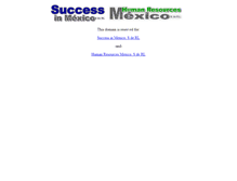 Tablet Screenshot of expandmexico.com